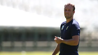 Logo of AB de Villiers announced his sudden retirement from international cricket last month