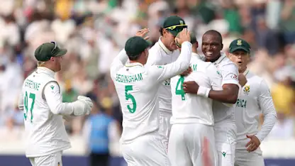 Logo of LIVE: Rabada, Ngidi punish Australia's top-order in thrilling Lord's Test