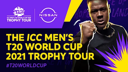 Logo of The ICC Men's T20 World Cup 2021 Trophy Tour