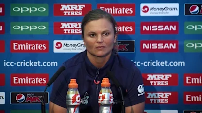 July 1- New Zealand- Suzie Bates pre-match press conference