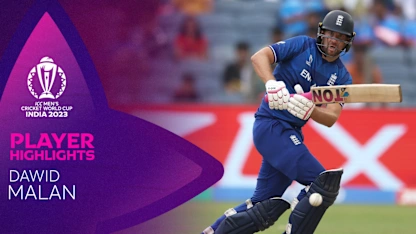 Logo of Malan's attacking 87 sets up strong foundation | CWC23