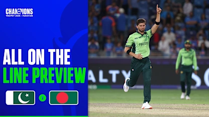 Logo of All on the Line Preview | PAK v BAN | Champions Trophy 2025