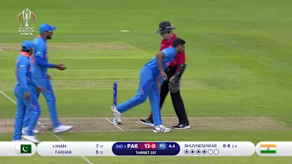 Logo of CWC19: IND v PAK - Bhuvneshwar injury