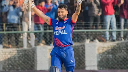 Logo of Nepal's record run chase | NEPvNAM Highlights | CWC League 2
