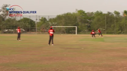 Logo of ICC Women's Asia Qualifier 2019:  Hong Kong v China reaches thrilling last-over finish
