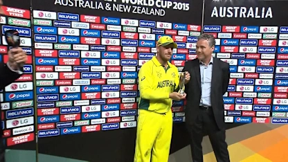 Logo of Man of the Match- Aaron Finch – AUS vs ENG