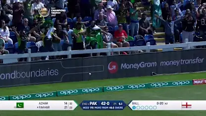 #CT17 SF1 - Eng v Pak: Openers give Pakistan a steady start