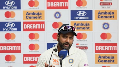 Logo of Rohit Sharma showers praise on Ravindra Jadeja for impressive showing in Delhi Test win