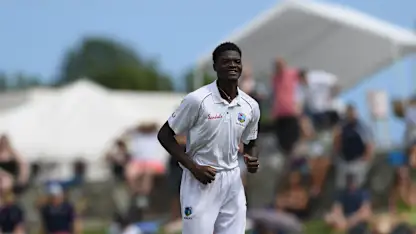 Logo of Alzarri Joseph prepared to put his best foot forward in England