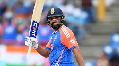 Logo of Watch every boundary of Rohit Sharma’s sensational innings | AUS v IND | T20WC 2024