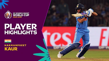 Harmanpreet's spirited half-century | Player Highlights | CWC25