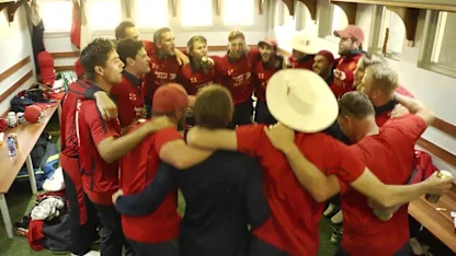 Jersey celebrations after final win