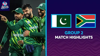Logo of Pakistan trump South Africa to keep semi-final hopes alive | Match Highlights | T20WC 2022