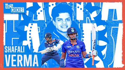 Logo of Shafali Verma | 100% Cricket