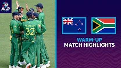 Logo of South Africa sizzle to thump lacklustre New Zealand | Match Highlights | T20WC 2022 Warm-Up