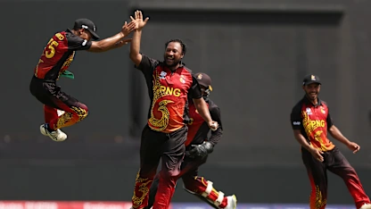 Logo of Two big strikes for Assad Vala | WI v PNG | T20WC 2024