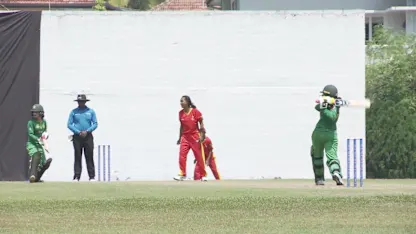 Ayesha Zafar Interview after 115 v PNG