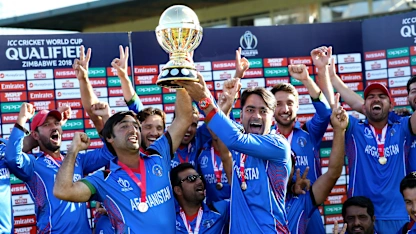 Logo of Afghanistan won the ICC Cricket World Cup Qualifier 2018