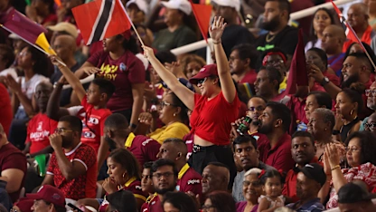 Logo of The legendary David Rudder with the West Indies anthem | T20WC 2024 