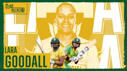 Logo of Lara Goodall | A dynamic Protea star | 100% Cricket