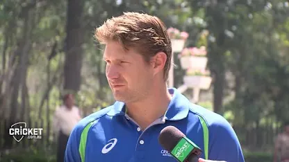 Logo of Shane Watson retires from international cricket