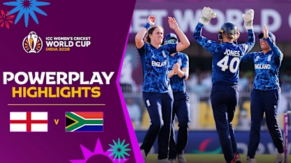 England dominate South Africa dismantling their top order | Powerplay Highlights | CWC25