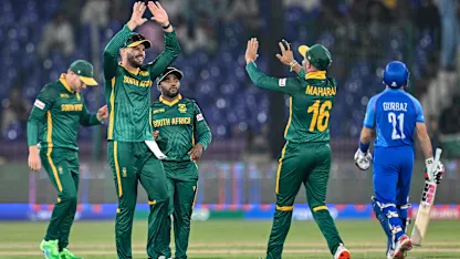 Logo of Bavuma catches an absolute blinder | AFG v SA | Champions Trophy 2025