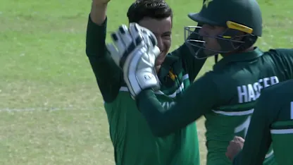 Sadaqat cleans up Sayedi | PAK v AFG | ICC U19 Men’s CWC 2022