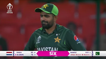 Logo of Bas de-Leede - Six - Pakistan vs Netherlands