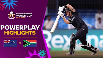 Kerr, Plimmer on the rebuild for New Zealand after early Kapp blow | Powerplay Highlights | CWC25