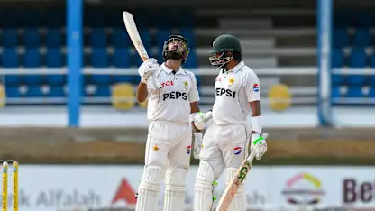 Babar closes in on ton as Pakistan coach feels satisfied