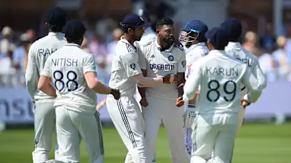 India bowler fined after Lord's incident on Day 4