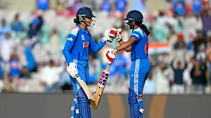 LIVE: Rawal, Mandhana put on 150-run stand in CWC25 clash