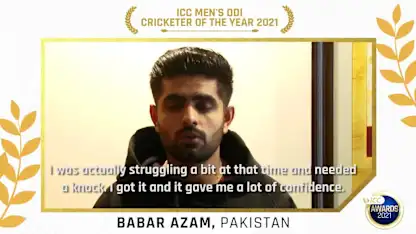Logo of ICC Men’s ODI Cricketer of the Year: Babar Azam acceptance speech