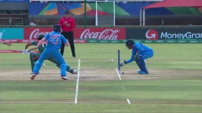 ICC U19 CWC: IND v BAN – Jurel's smart-thinking sees to Hossain