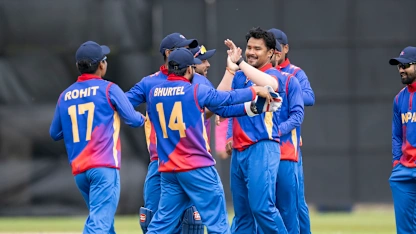 Logo of Cricket World Cup League 2: Over halfway on road to 2027