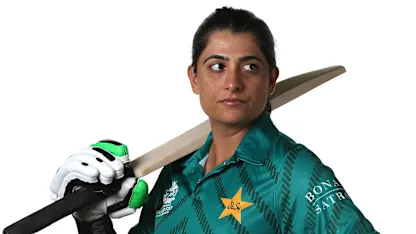 Logo of Sana Mir was the first bowler from Pakistan to be ranked No.1 in the MRF Tyres ICC Women's ODI Rankings