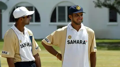 Logo of Legends' Corner – Rahul Dravid and Sourav Ganguly