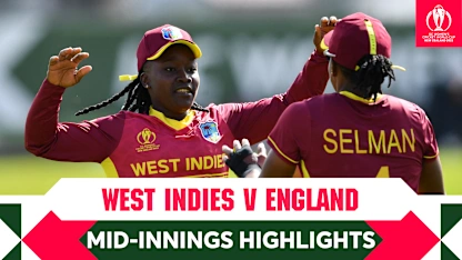 M7 Mid-Innings Highlights: West Indies v England