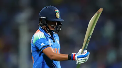 LIVE: Kaur departs, India three down in CWC25 semi-final