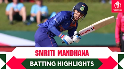 Highlights: Smriti Mandhana sets up India for a big score