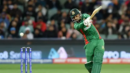 Logo of Litton Das blazes record-breaking half-century | Highlights | T20WC 2022