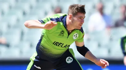 Logo of Hat-trick hero Josh Little with explosive spell for Ireland | Highlights | T20WC 2022