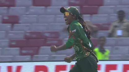 Harshitha Samarawickrama - Wicket - Sri Lanka Women vs Bangladesh Women