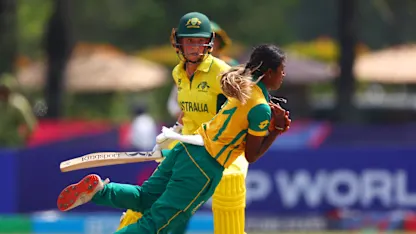 Logo of Stunning grab as Naidu hangs on to difficult return catch | U19WC 2025