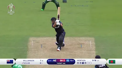 CWC19: BAN v NZ - Highlights of Taylor's 82