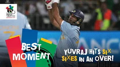 Logo of Yuvraj slams six sixes in an over | ENG v IND | T20WC 2007