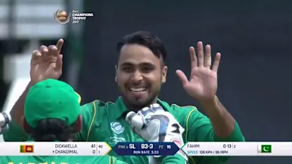#CT17: Dinesh Chandimal wicket