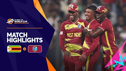 All-round West Indies ease past Zimbabwe | Match Highlights | T20WC 2026