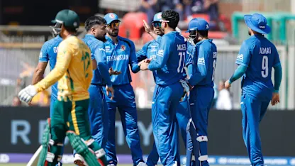 LIVE: Rashid Khan's double strike halts South Africa march